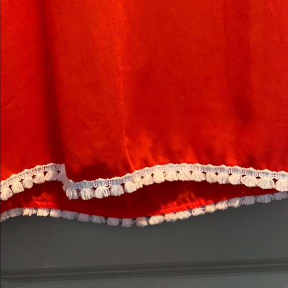 Orange Embroidered Tank - Picture 5 of 5